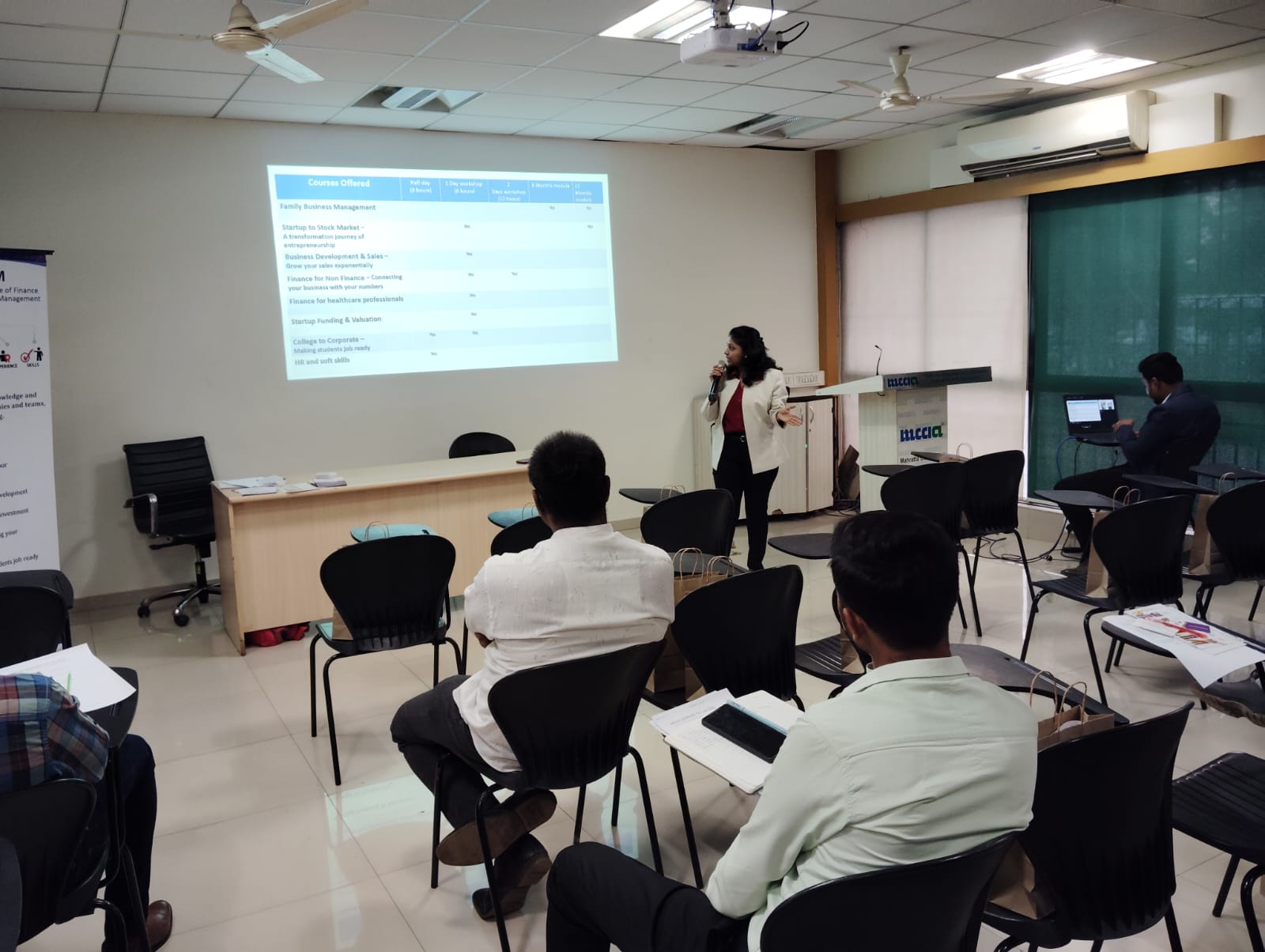 Presentation and debrief